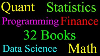 Quant Reading List 2019 | Math, Stats, CS, Data Science, Finance, Soft Skills, Economics, Business