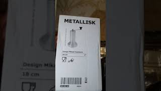 Unboxing IKEA Metallisk grinder