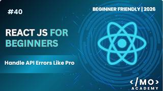 React Query Error & Loading Handling Tutorial (2026) | Retry Failed Requests Like a Pro | MOAcademy