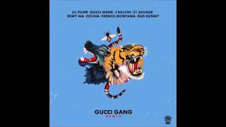 Lil Pump - Gucci Gang (Spanish Remix) (feat. Bad Bunny, J Balvin & Ozuna)