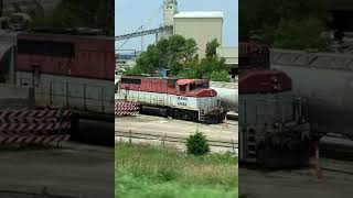 Old ex-AWRR GP40-2LW sits quietly at Cornejo!!!