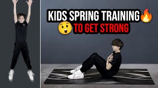 Kids Get Strong Spring Workout Challenge With Greysonpumple