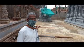 Under construction new Mahalakshmi Temple Uchila, the popular temple in the Udupi District Karnataka