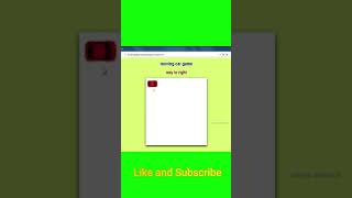 Html,css move car short || #shorts#youtubeshorts#trending