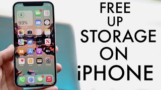 How To Free Up Storage On ANY iPhone! (2022)