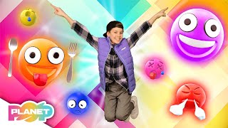 Emotions And Feelings In English 😃🙁🥵| ESL Kids Songs | English For Kids | Planet Pop | Learn English