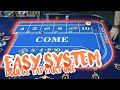 EASY BEGINNER CRAPS SYSTEM - Double Tap Craps | Live Craps Session #1