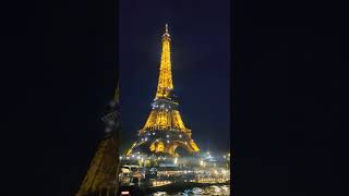 Stunning Night  View of Eiffel Tower,Paris