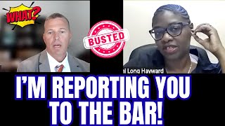 Lazy Lawyer EXPOSED in Judge Hayward’s Court. CONTEMPT?