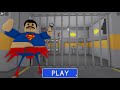 (UPDATE! * ) SUPERMAN PRISON RUN! (Obby)New Scary Obby (#Roblox)