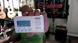 Korg CA-2 Guitar Tuner Review