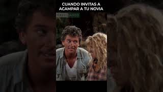 Cuando invitas a acampar a tu novia #risas #humor #comedia