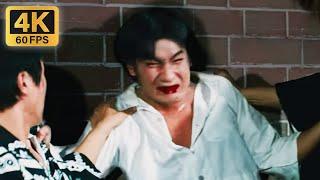 Fist Of Fury (1972) JingWu School Japanese Attack Bruce Lee Full Fight Scene 4k 60fps
