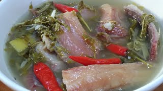 Asian Food |  សម្លម្ជូរត្រីងៀតស្លឹកអំពិលខ្ចី | Sieng Sokea Cooking