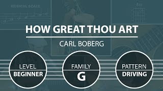 How Great Thou Art (Hymn) | How To Play On Guitar