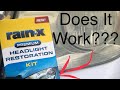 Rain X Headlight Restoration Kit Does It Work or Not