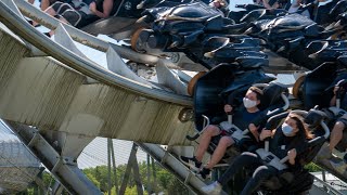Flug der Dämonen • Heide Park Resort | B&M | Wing Coaster | Offride