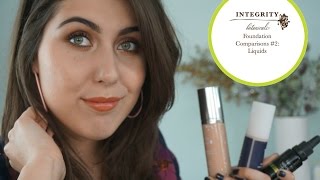 LIQUID FOUNDATION COMPARISONS (100% Pure, Vapour, Gressa) | Integrity Botanicals