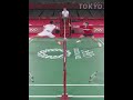 Viktor Axelsen vs Chen chong🏸🏸🏸🔥🔥🔥 #badminton #youtubeshorts #short tokyo 2020 gold medal match