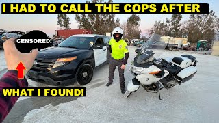 I Bought an Old Police SUV! Had To Call the Cops After What I Found!