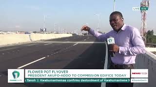 All Set! Akufo-Addo to commission the New Flower Pot Flyover Interchange today | Channel One News