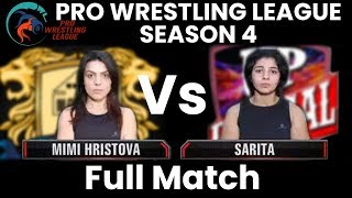 PWL 4 Semi Final 1: Mimi Hristova vs Sarita | Punjab Royals vs UP Dangal | Full Match