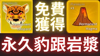 免費獲得永久豹 岩漿？😮【Blox Fruits】【Roblox海賊王】【机械方块】