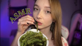 ASMR SEA GRAPES 💗 eating 😋mouth sounds