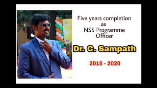 Five Years as NSS Programme Officer l 2014 - 2020 l Part-1