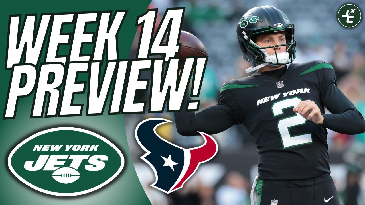 Houston Texans Vs New York Jets PREVIEW | Week 14 2023 - YouTube