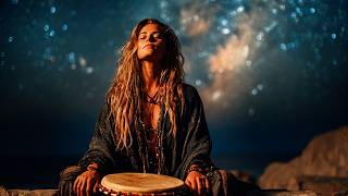 🌌 Woman of the Stars – Cosmic Connection & Higher Self