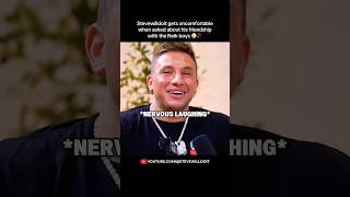 Stevewilldoit gets uncomfortable when asked about NELK boys 😳