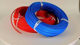 Silicone Rubber High Temperature Braided Wire Cable