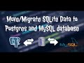 Move or Migrate SQLite Data to PostgreSQL | MySQL | MariaDB Database in Django 3 #django