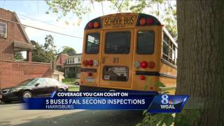 5 School buses fail 2nd inspection in Harrisburg