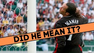 Remember when David Seaman got lobbed by Ronaldinho from 40 yards?