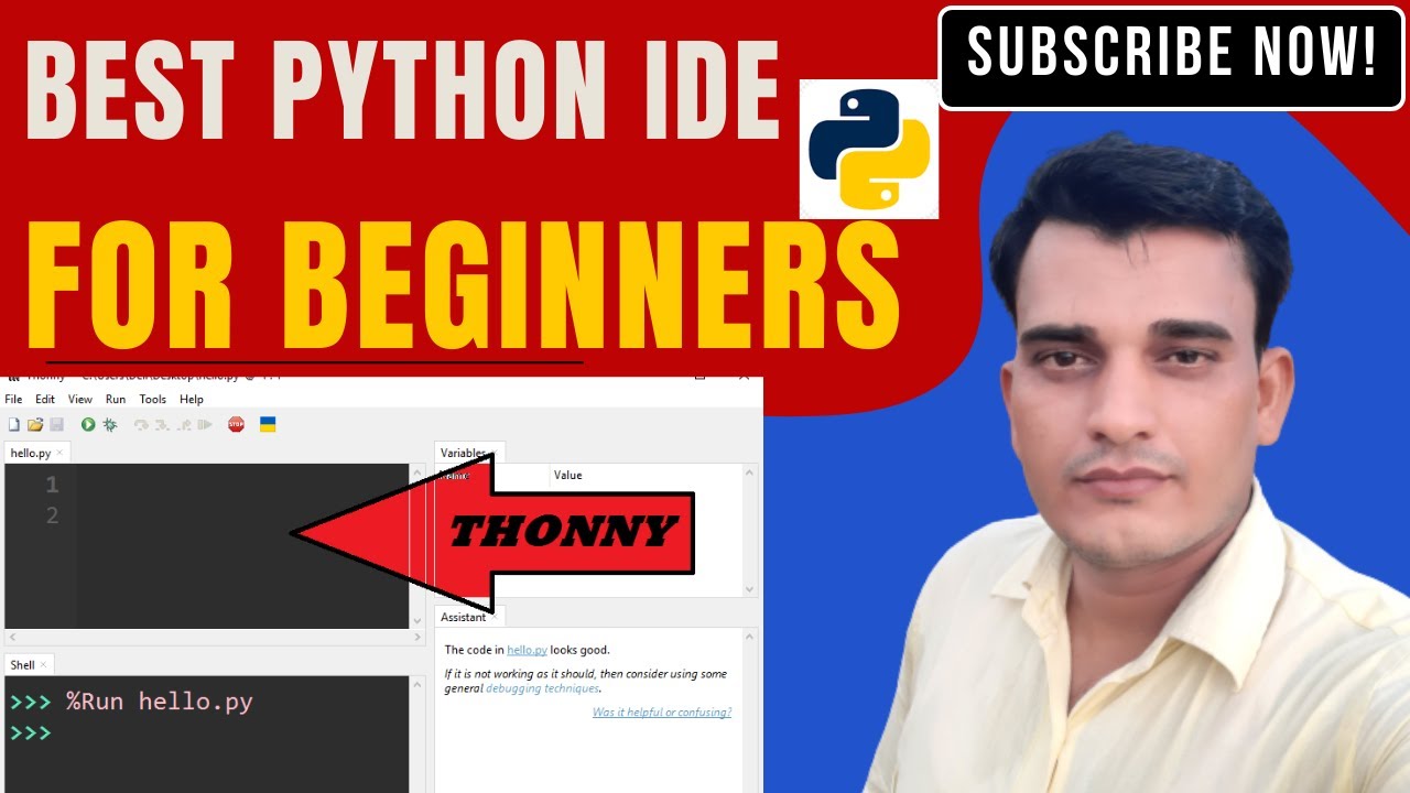 BEST PYTHON IDE || THONNY IDE INTRODUCTION || BEST PYTHON IDE FOR ...