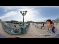 【360度vr】新ゲート 東京ディズニーランド エントランスまで 【360 ° vr】to tokyo disney land entrance（insta360 one x）