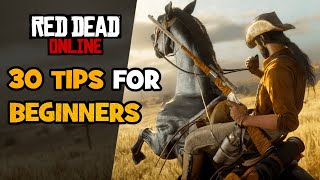 30 Huge Tips for Beginners in Red Dead Online - Guide for New Players 2024