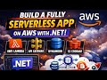 Build a FULLY Serverless App on AWS 🔥 | .NET Lambda + API Gateway + DynamoDB + S3
