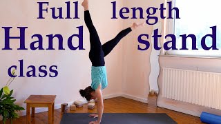 Full length handstand class | Daily handstand practice | The Art of handbalancing