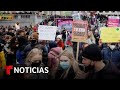 Protestas y reclamos en medio de la Cumbre Climática de la ONU | Noticias Telemundo