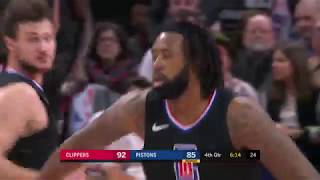 LA Clippers vs. Detroit Pistons Full Highlights | 2/9/18