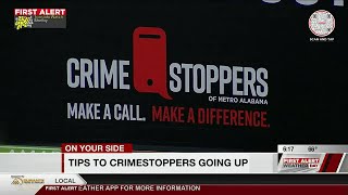 Tips to CrimeStoppers going up