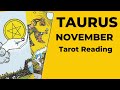 Taurus: You’re Under A Lucky Star Blessed Abundance Flows In! 💛November 2024 Monthly Tarot Reading