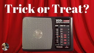 Tecsun R-203T AM FM TV Band Portable Radio Review