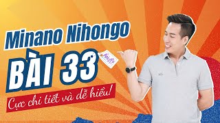 Ngữ pháp Minna 2 - Bài 33 - Học Tiếng Nhật Minna No Nihongo 2 | Học tiếng nhật cơ bản N4 miễn phí