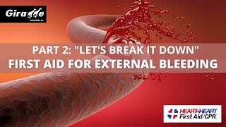 Part 2: "Let's Break It Down" - First Aid for External Bleeding with Nick Rondinelli.