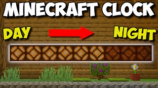 (1.17+) How To Make A WORKING Redstone CLOCK In Minecraft!!! - Day/Night Clock Tutorial
