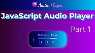 Html Css Javascript Audio Player Part 1.